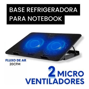 Suporte Notebook Base Led Refrigerada