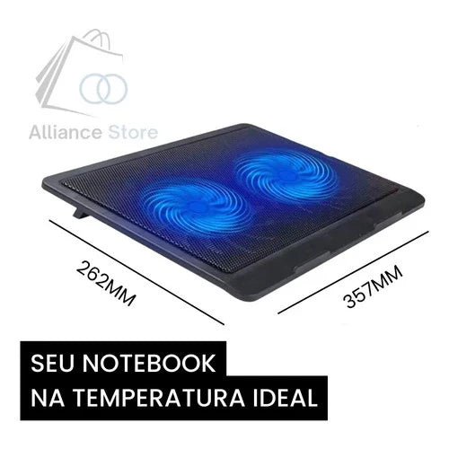 Suporte Notebook Base Led Refrigerada